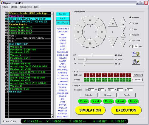 software / application programming / control / for CNC machines / machining
