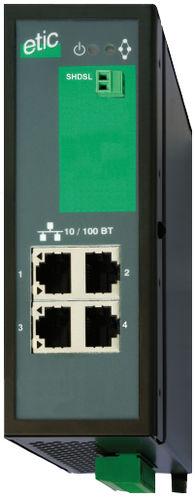 managed network switch / industrial / 2-port / 4-port