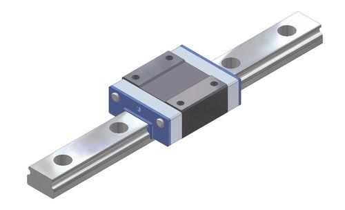 ball linear guide / profiled rail / miniature / rustproof