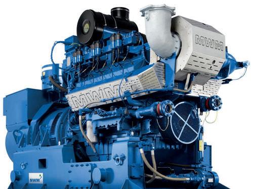 gas-fired engine / turbocharged / for generator sets