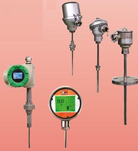 resistance temperature probe / Pt100 / HART interface / stainless steel