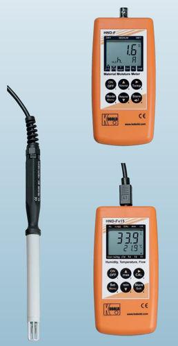 digital hygrometer / portable / relative humidity / IP65