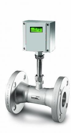 mass flow meter / thermal / for air / flange-mount