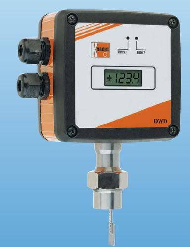 pallet flow transmitter / for liquids