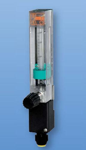 variable-area flow meter / for bulk materials / in-line / for low flow rates