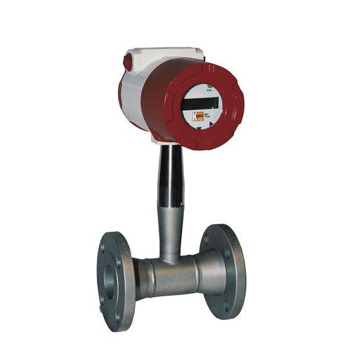 vortex flow meter / for liquids / flange-mount