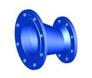 flange fitting / reducing / conical / cast iron