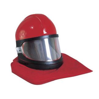 respiratory mask / with air supply / for sandblasting