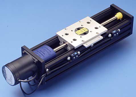 linear positioning stage / motorized / single-axis