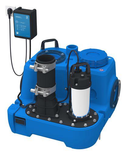 transportable sewage lifting unit / compact