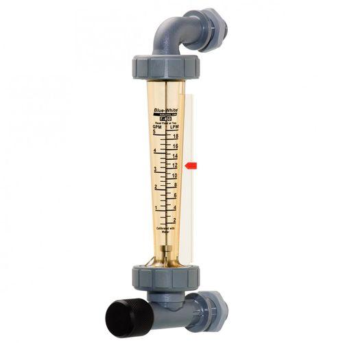 variable-area flow meter / plastic tube / for air / for liquids