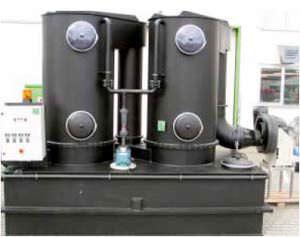 disinfection system : chlorine gas, chlorine dioxide