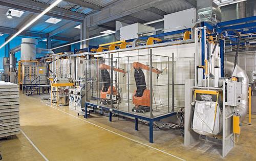 powder coating system / robotic