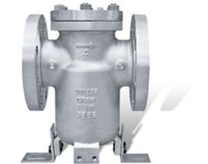 gas filter / single-basket / for pipelines