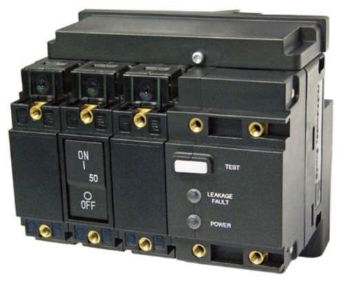 earth-leakage circuit breaker / tripolar / bipolar / single-pole