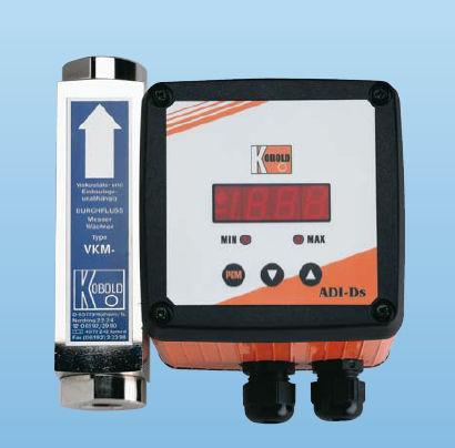 variable-area flow meter / viscosity-compensated / for air / in-line