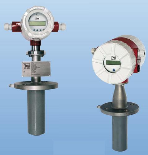 electromagnetic flow meter / for liquids / insertion