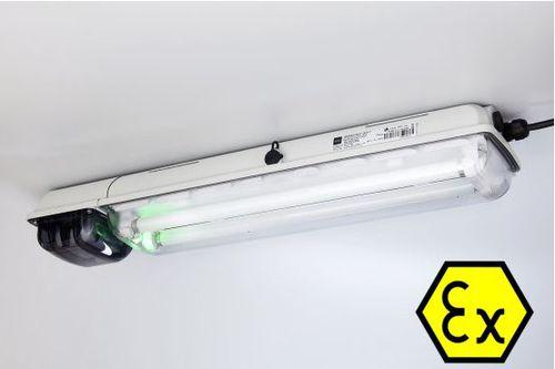 surface-mounted emergency lighting / pendant / ceiling-mounted / fluorescent