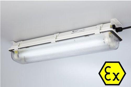 pendant lighting fixture / fluorescent tube / IP67 / explosion-proof