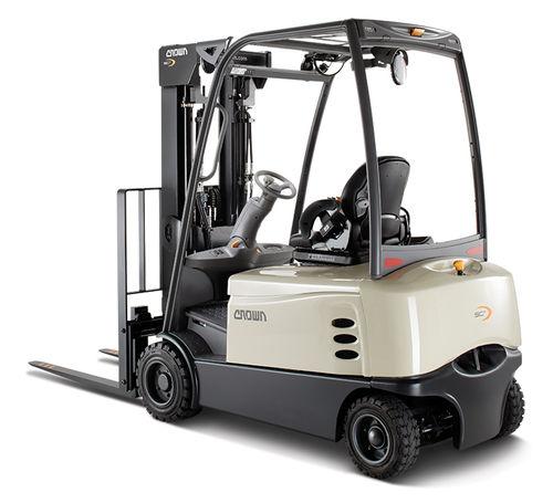 electric forklift / ride-on / handling / 4-wheel