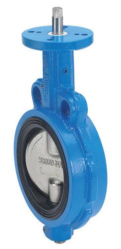 butterfly valve / wafer / cast iron