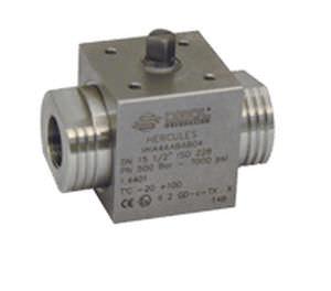 ball valve / lever / petroleum / stainless steel