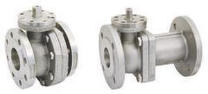 floating ball valve / lever / stainless steel / for the chemical industry