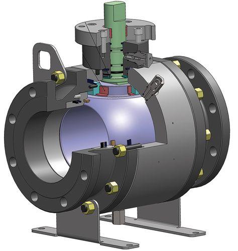 ball valve / double block-and-bleed / for steam / for oil