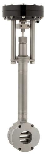 sliding gate valve / regulating / for gas / stainless steel