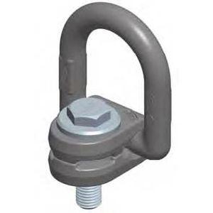 weld hoist ring / threaded / stainless steel