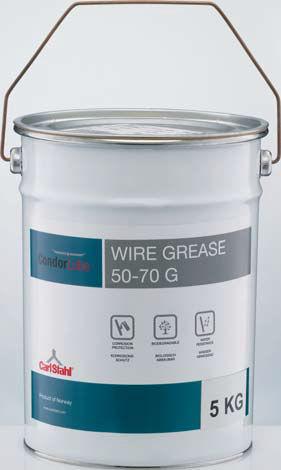 lubricating grease / cable / biodegradable