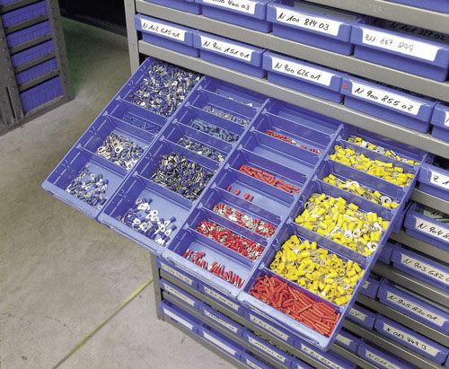 polypropylene box / aluminum / storage / with drawers