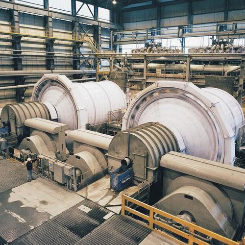 ball mill / for mineral ore / horizontal