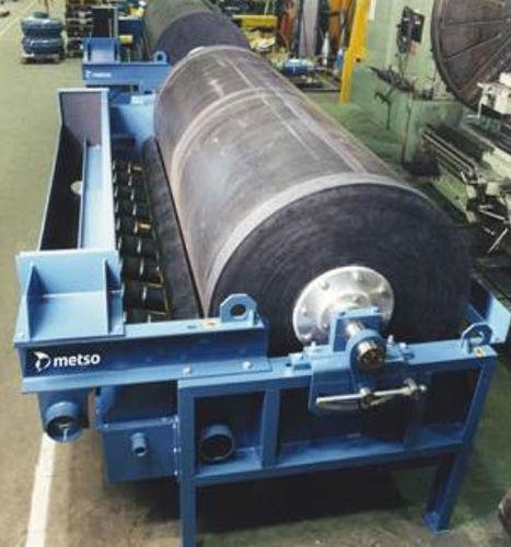 magnetic drum separator / particle / damping / wet