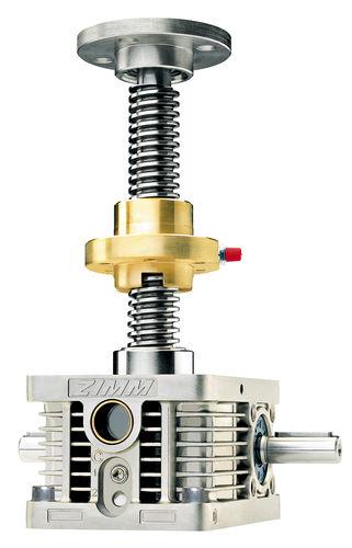 worm gear screw jack / cubic / rotating screw / trapezoidal screw