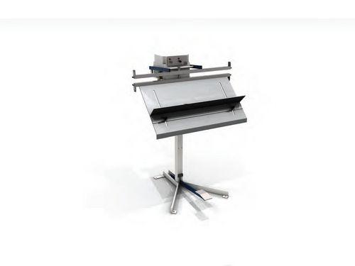 sachet impulse sealer / manual / horizontal / foot-operated