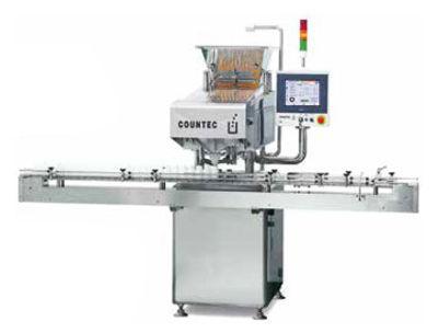 automatic counting and filling machine / continuous / capsule / tablet