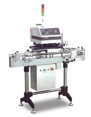 semi-automatic heat sealer / ferromagnetic / for pharmaceutical industry / for the food industry