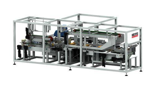 wrap-around case tray packer / high-speed / continuous