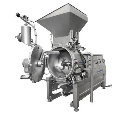 drum mixer / continuous / process / for powders