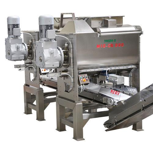 static mixer / paddle / batch / for the food industry