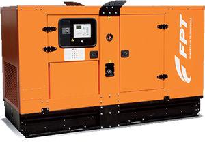 three-phase generator set / diesel / soundproofed